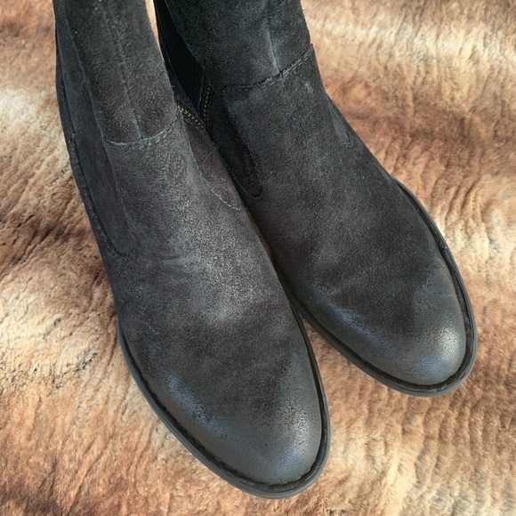 Born Basil Distressed Boot Black - Picture 5 of 10